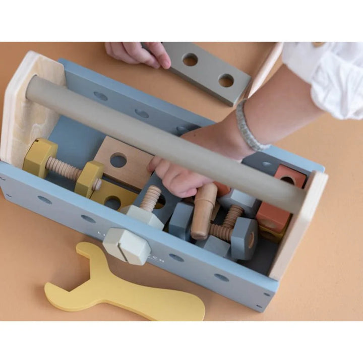 Little Dutch Wooden Toolbox Set
