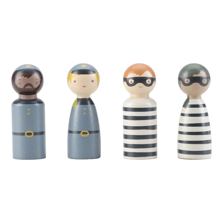 Little Dutch Wooden Police Van