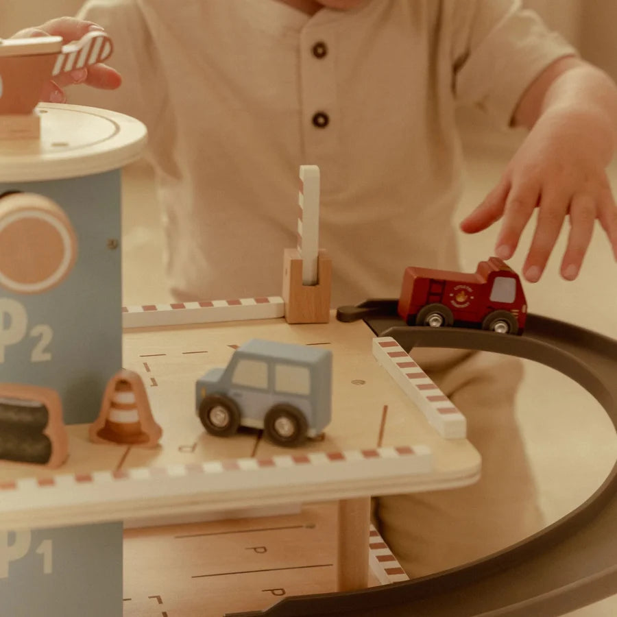 Little Dutch Wooden Toy Parking Garage