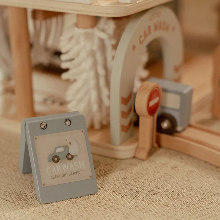 Little Dutch Wooden Toy Parking Garage