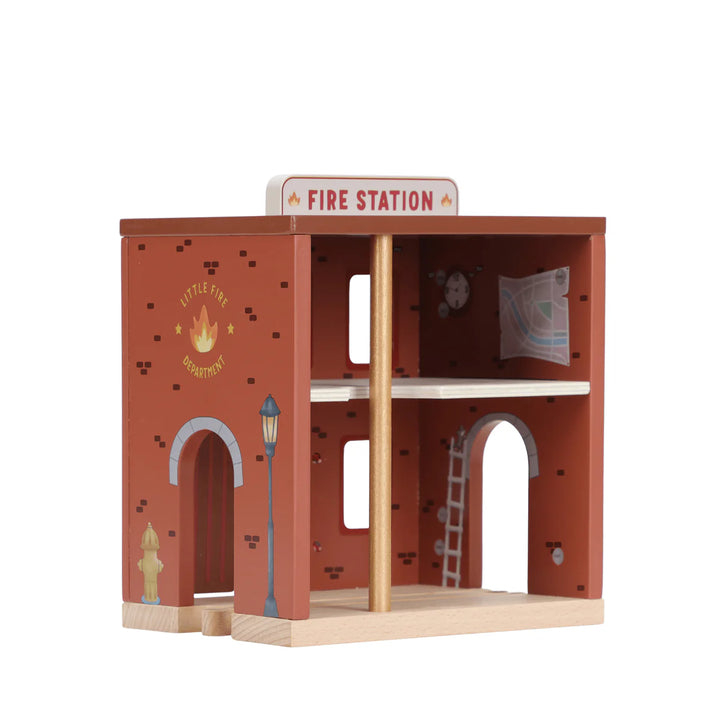 Little Dutch Wooden Fire Station