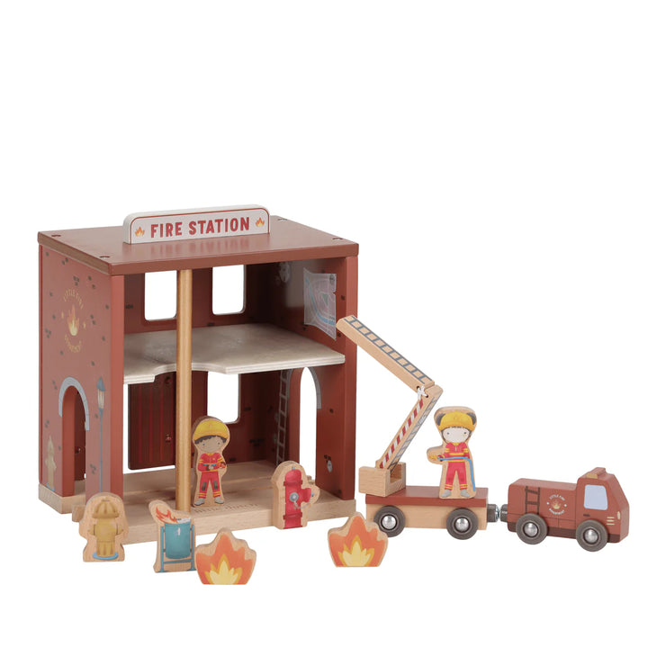 Little Dutch Wooden Fire Station
