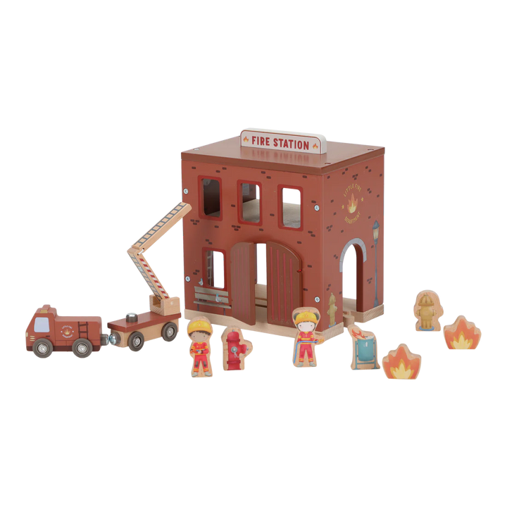 Little Dutch Wooden Fire Station