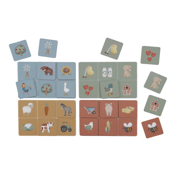 Little Farm Kids Lotto Game Board