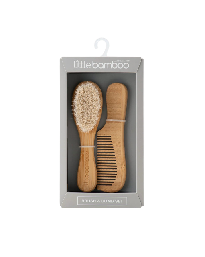 Little Bamboo Baby Brush and Comb Set