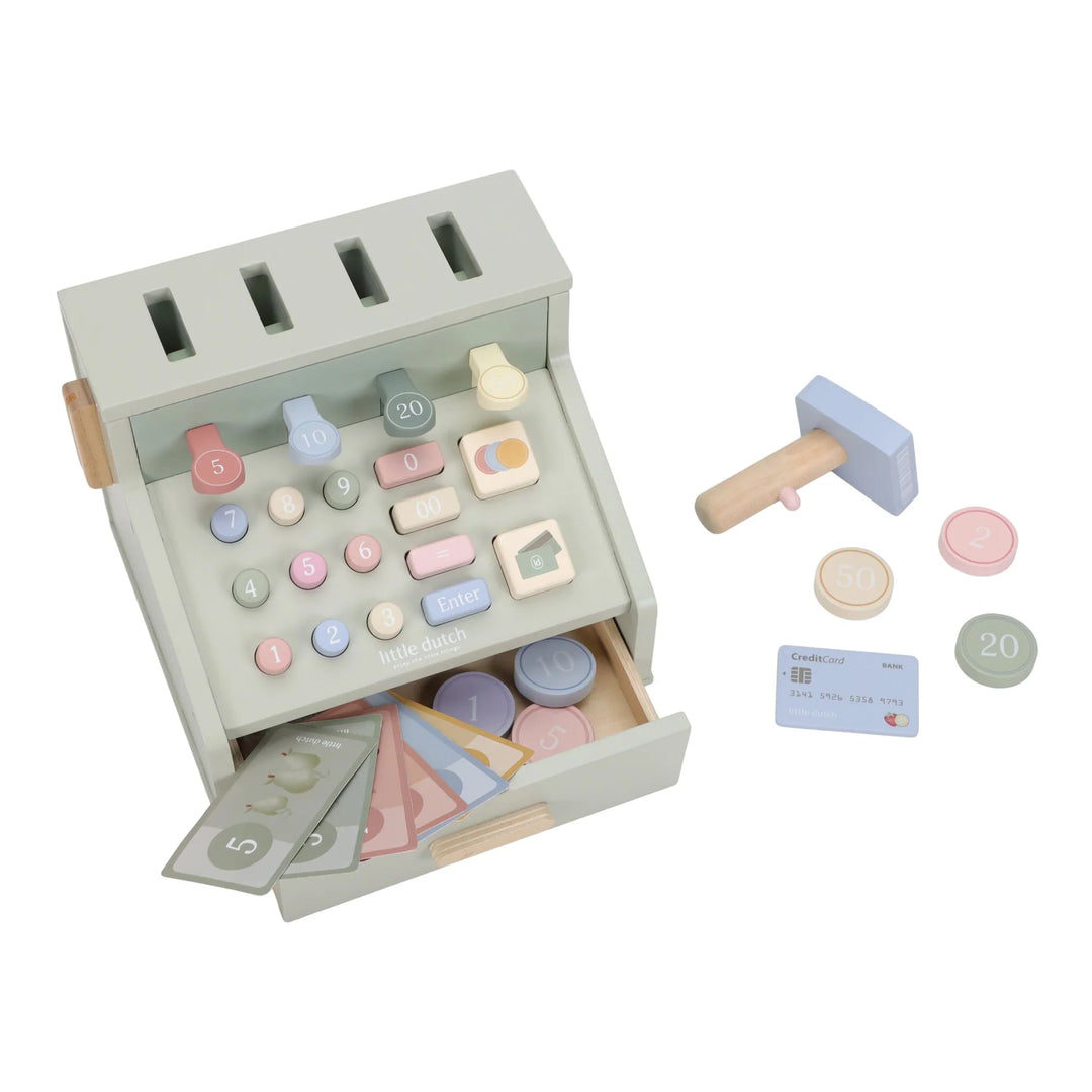 Little Dutch Wooden Cash Register