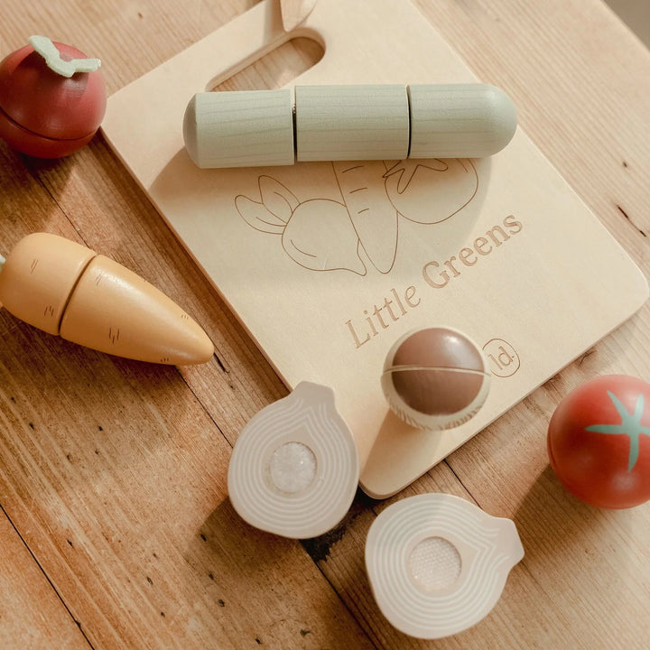Little Dutch Wooden Cutting Vegetables Set