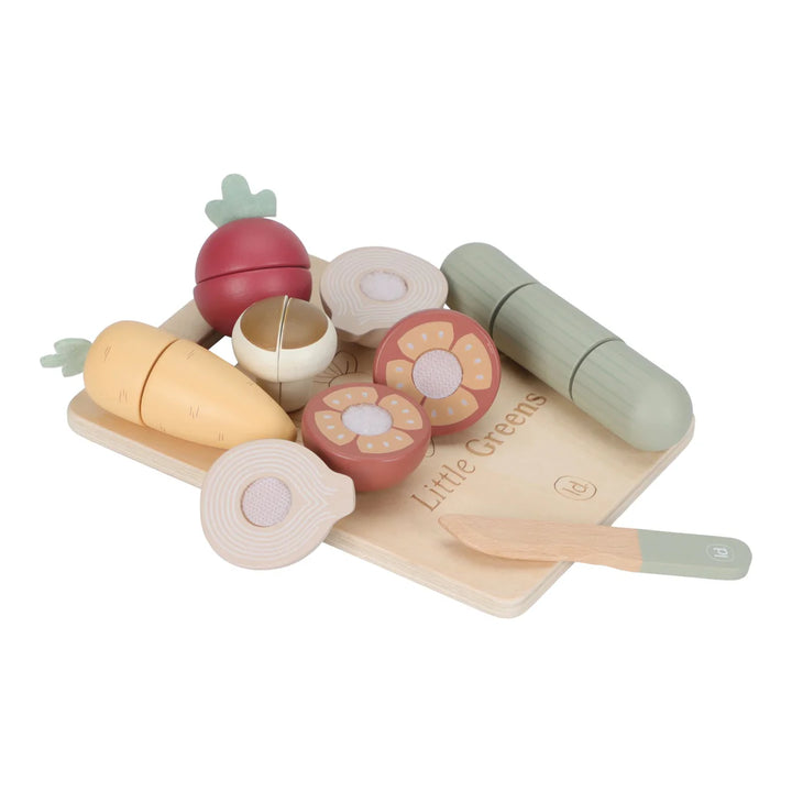 Little Dutch Wooden Cutting Vegetables Set