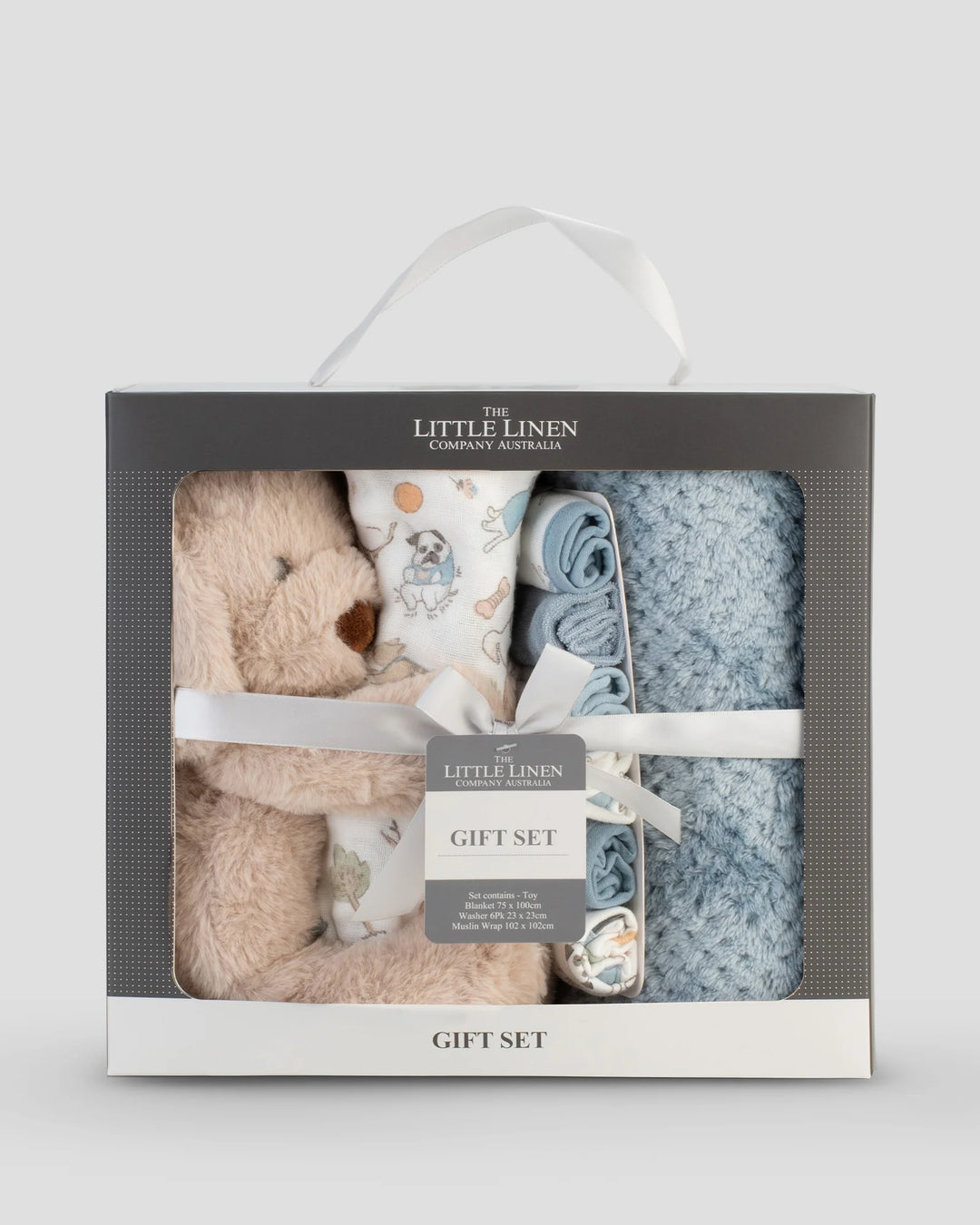 Little Linen Boxed Baby Gift Set - Barklife Dog