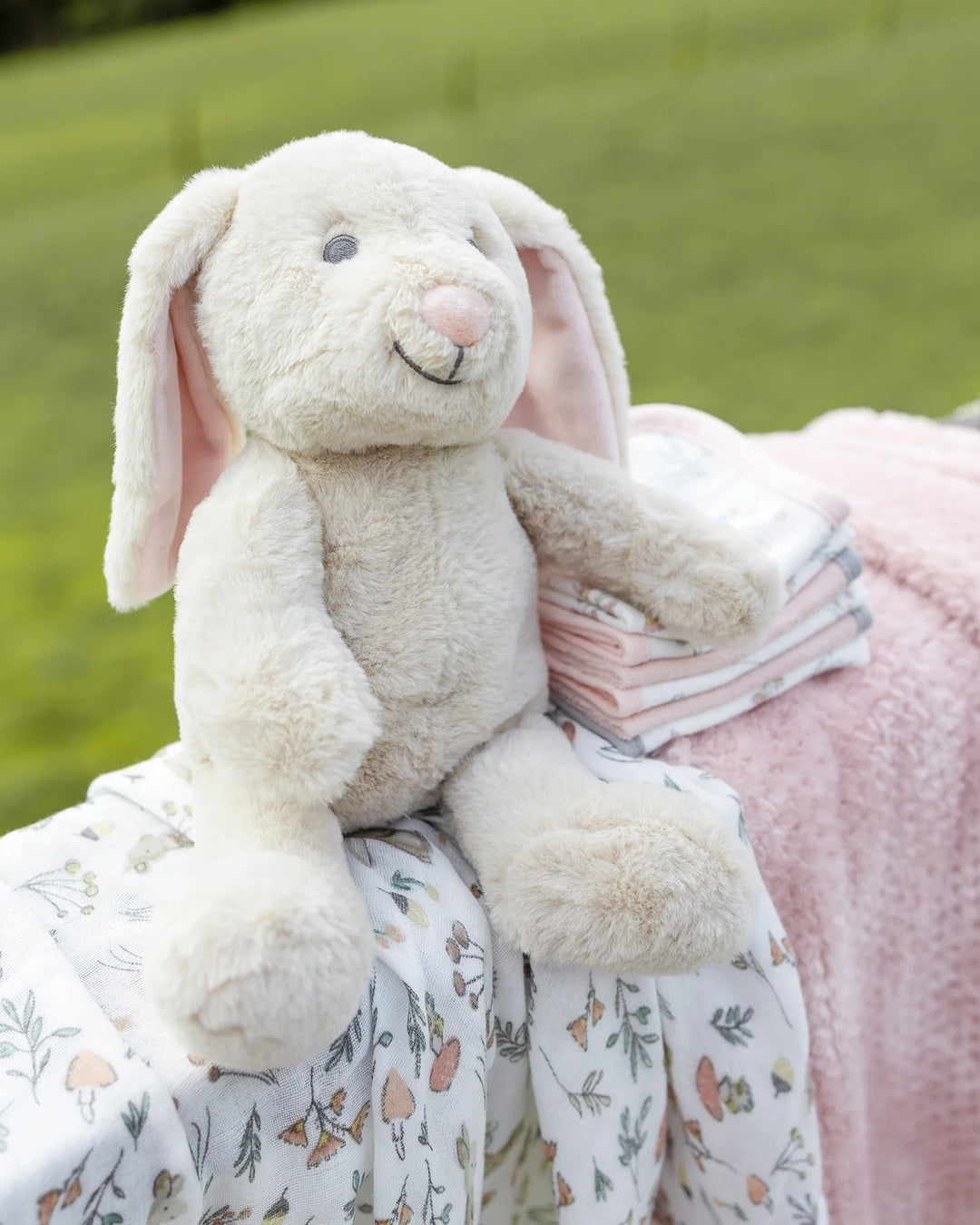 Little Linen Boxed Baby Gift Set - Harvest Bunny