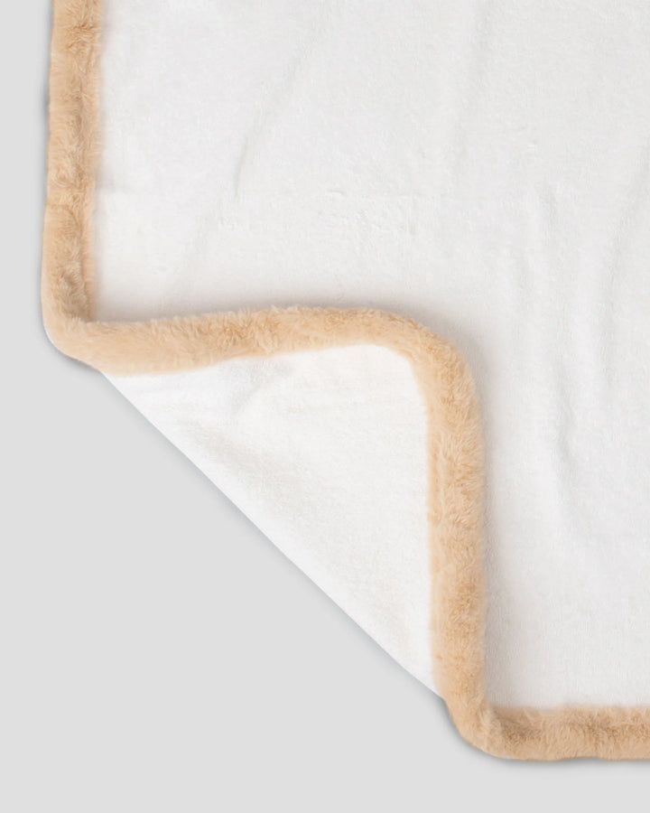 Little Linen Plush Baby Hooded Towel - Savanna Lion
