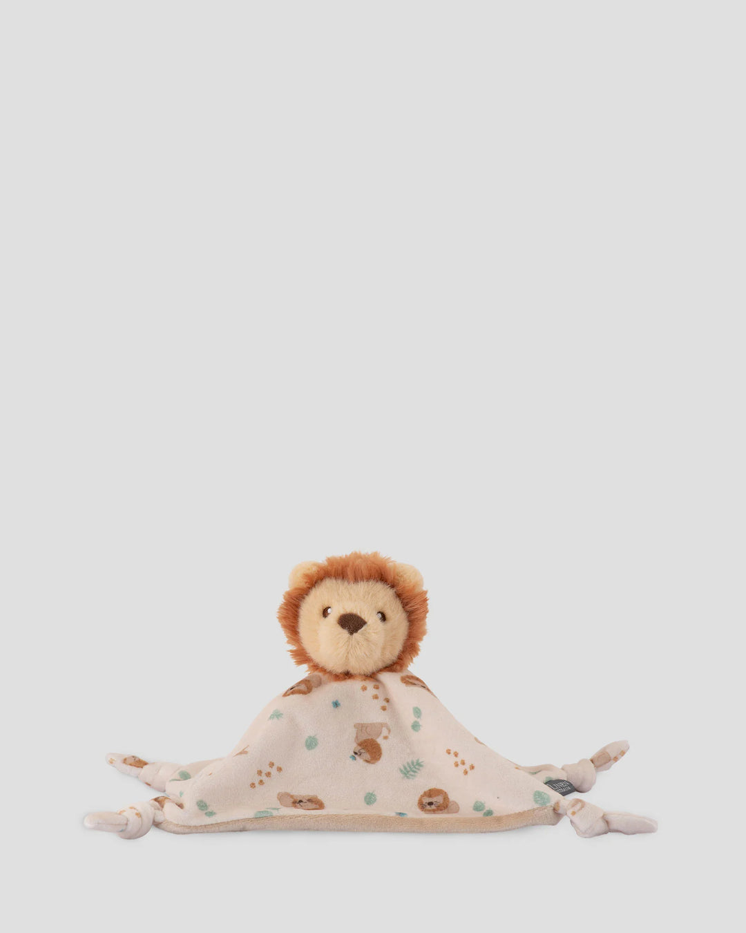 Little Linen Baby Comforter / Security Blanket - Savanna Lion