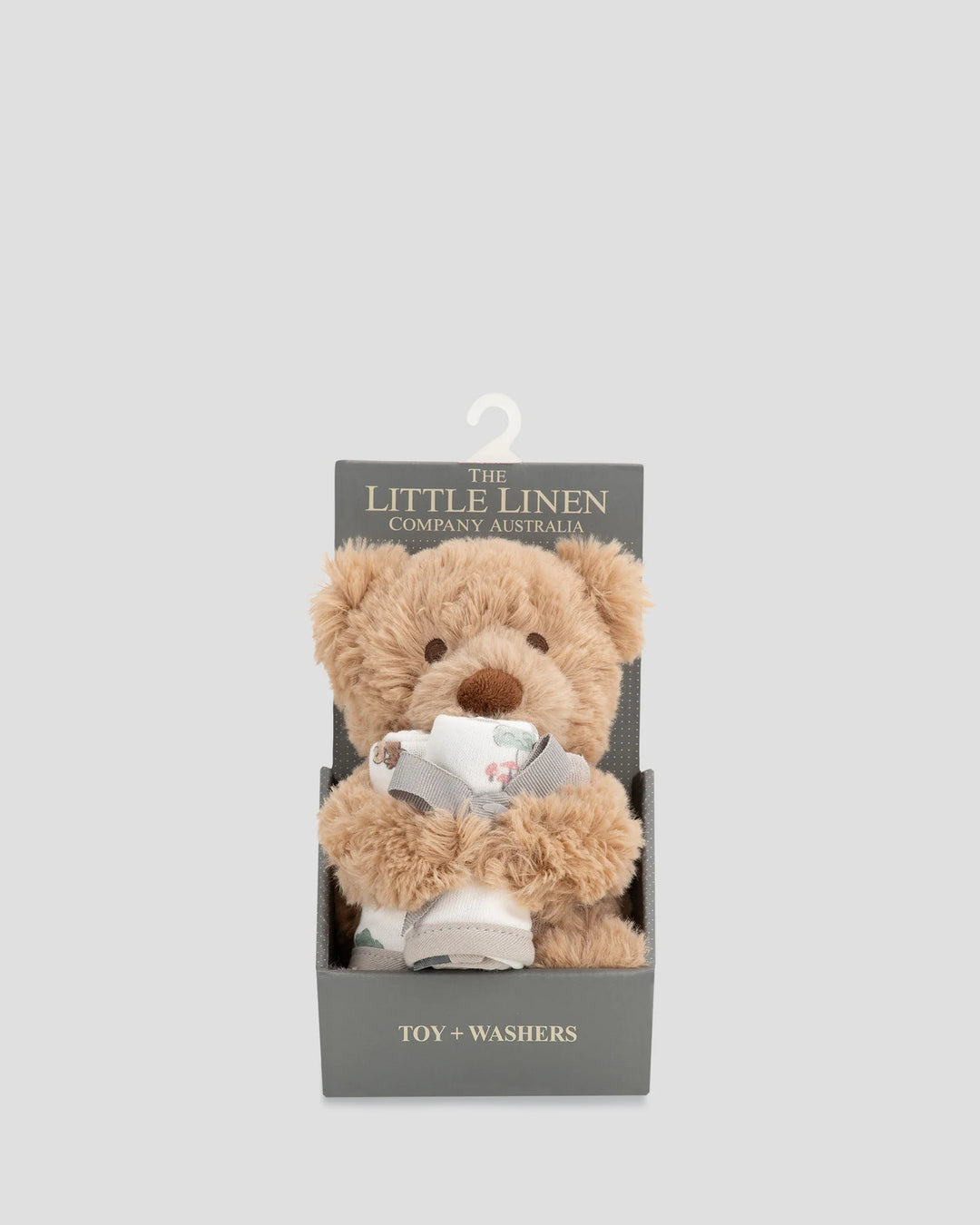 Little Linen Soft Plush Toy & Washers Gift Box - Willow Bear