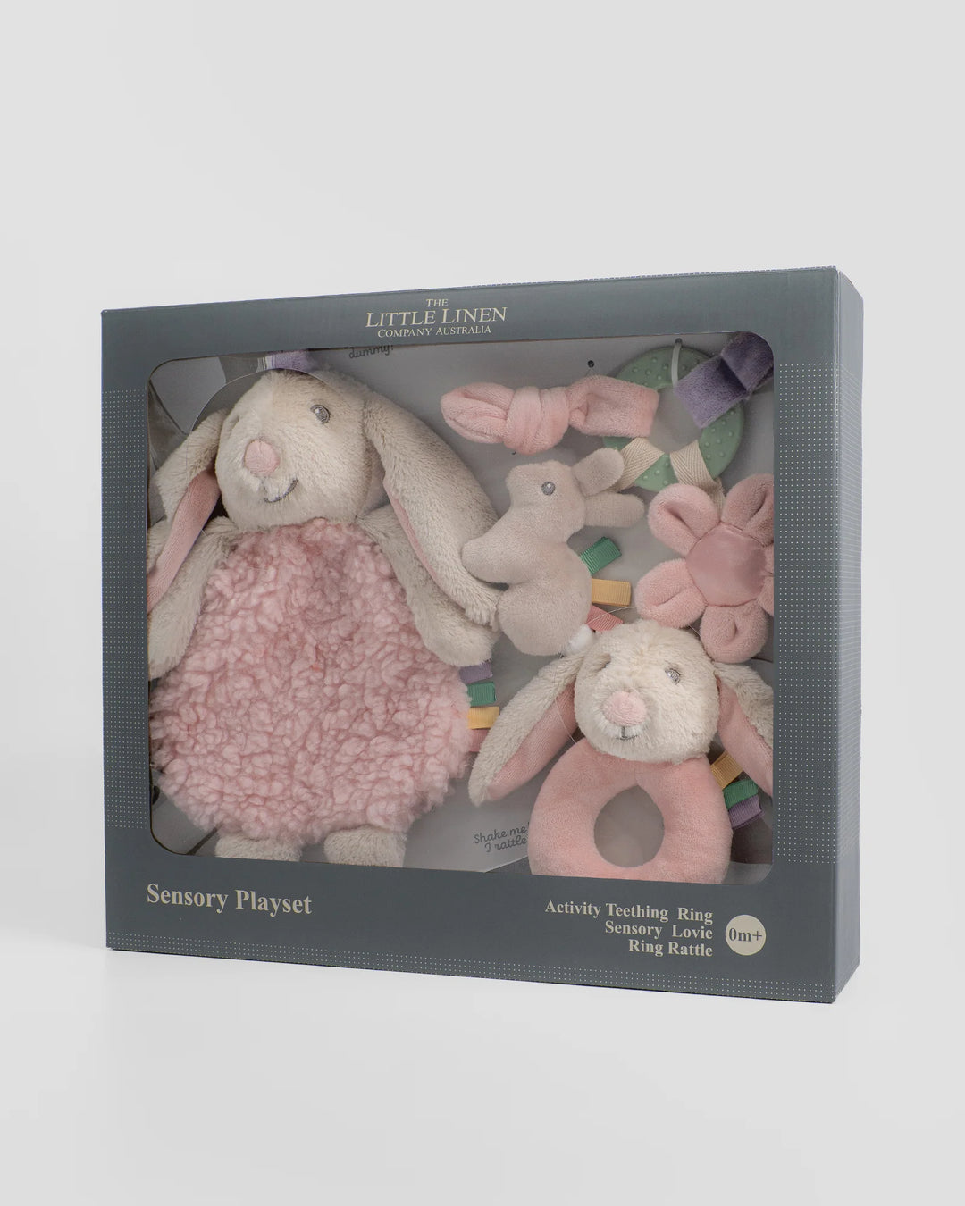 Little Linen Sensory Playset - Harvest Bunny