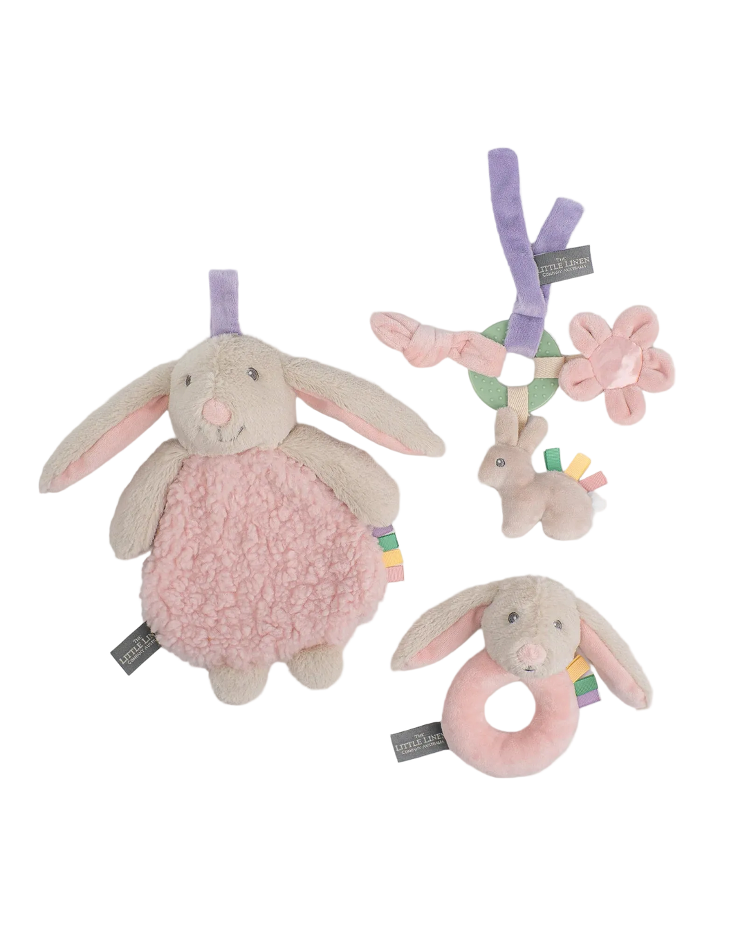 Little Linen Sensory Playset - Harvest Bunny