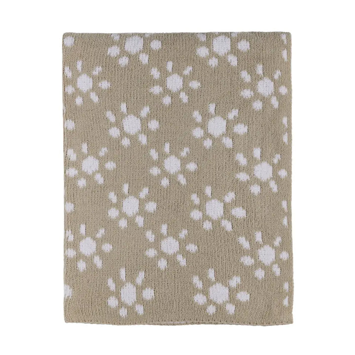 Chenille Blanket - Sunflower Taupe