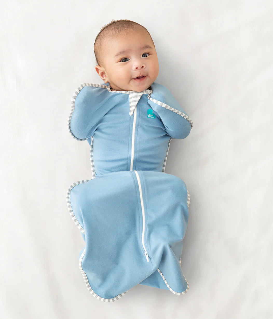 Love to Dream Swaddle Up™ Original Cotton 1.0 TOG - Dusty Blue