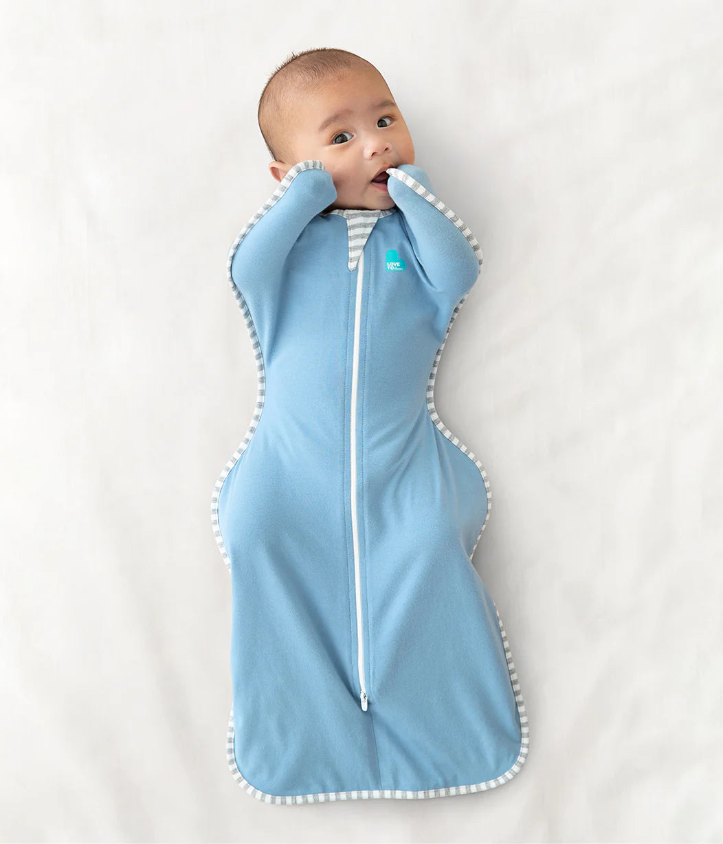 Love to Dream Swaddle Up™ Original Cotton 1.0 TOG - Dusty Blue