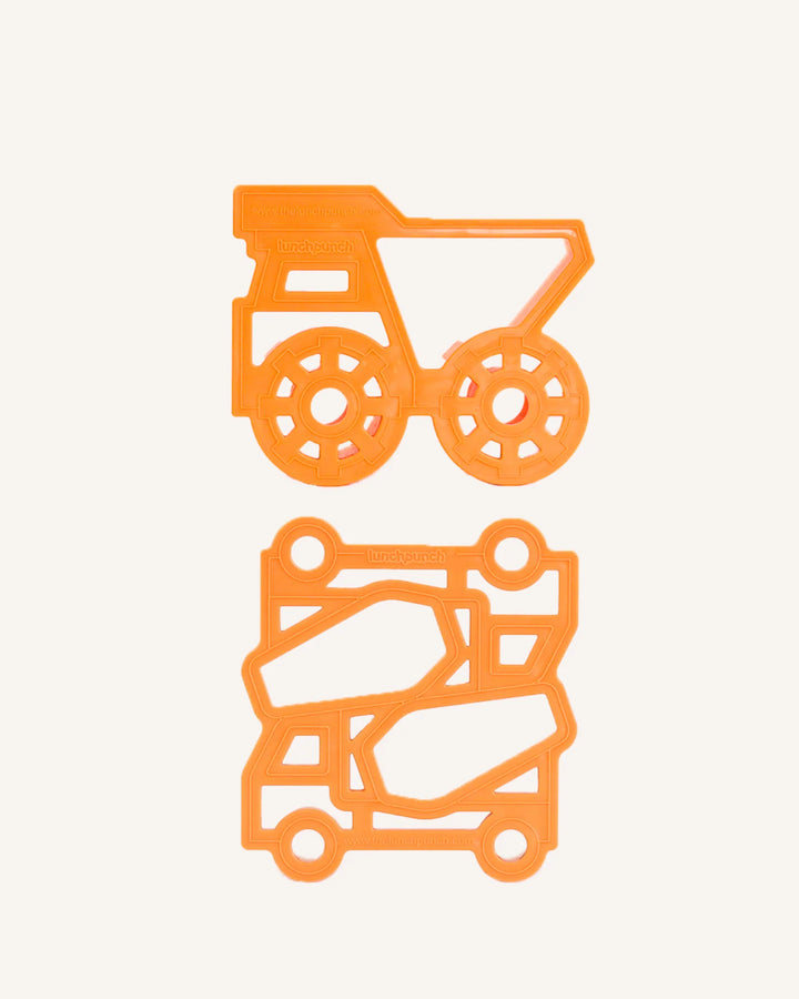 Lunch Punch Sandwich Cutter Set - Construction