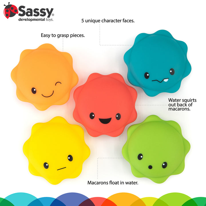Macaron Water Squirters 5 Pack