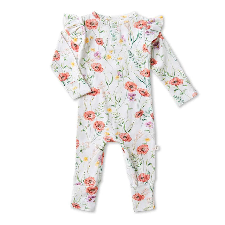 Snuggle Hunny Organic Growsuit - Meadow Size 0