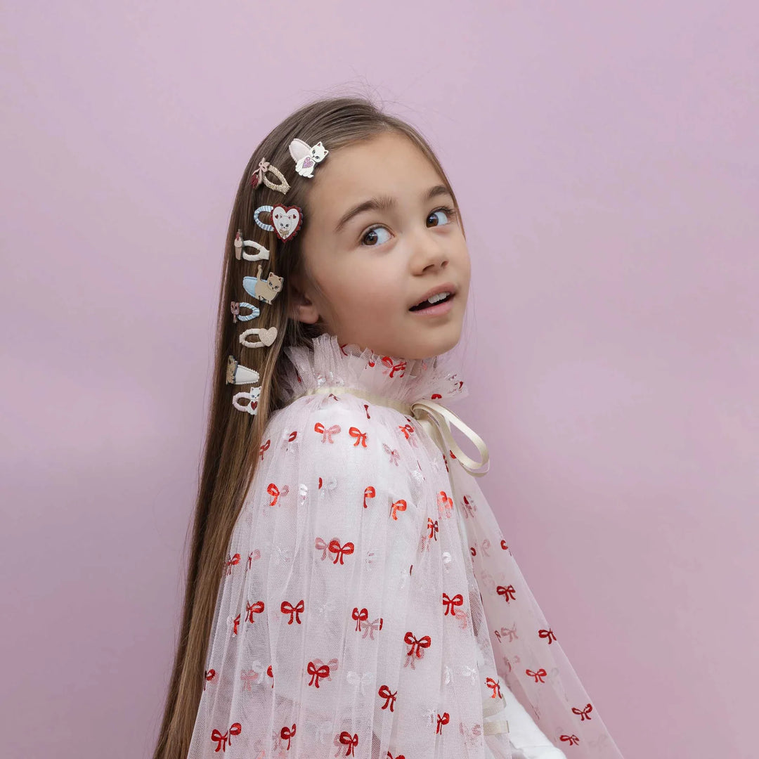 Mimi & Lula Kittybow Hair Clips 5 Pack