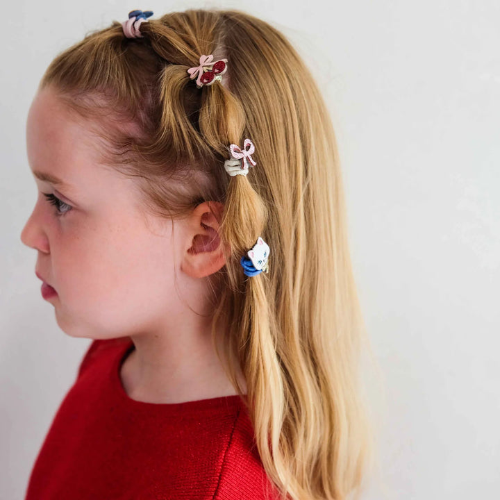 Mimi & Lula Kittybow Mini Hair Ties 8 Pack