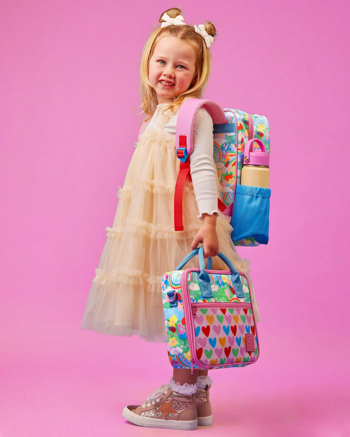 Mini Lunch Case - Rainbow Garden