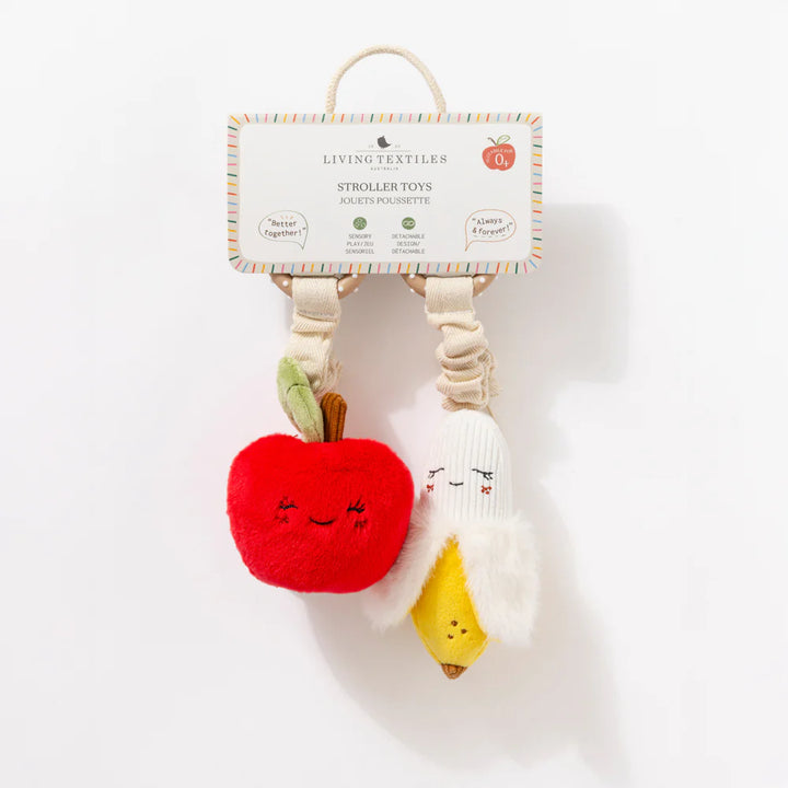 Mini Market Brunch Stroller Toys - Apple & Banana
