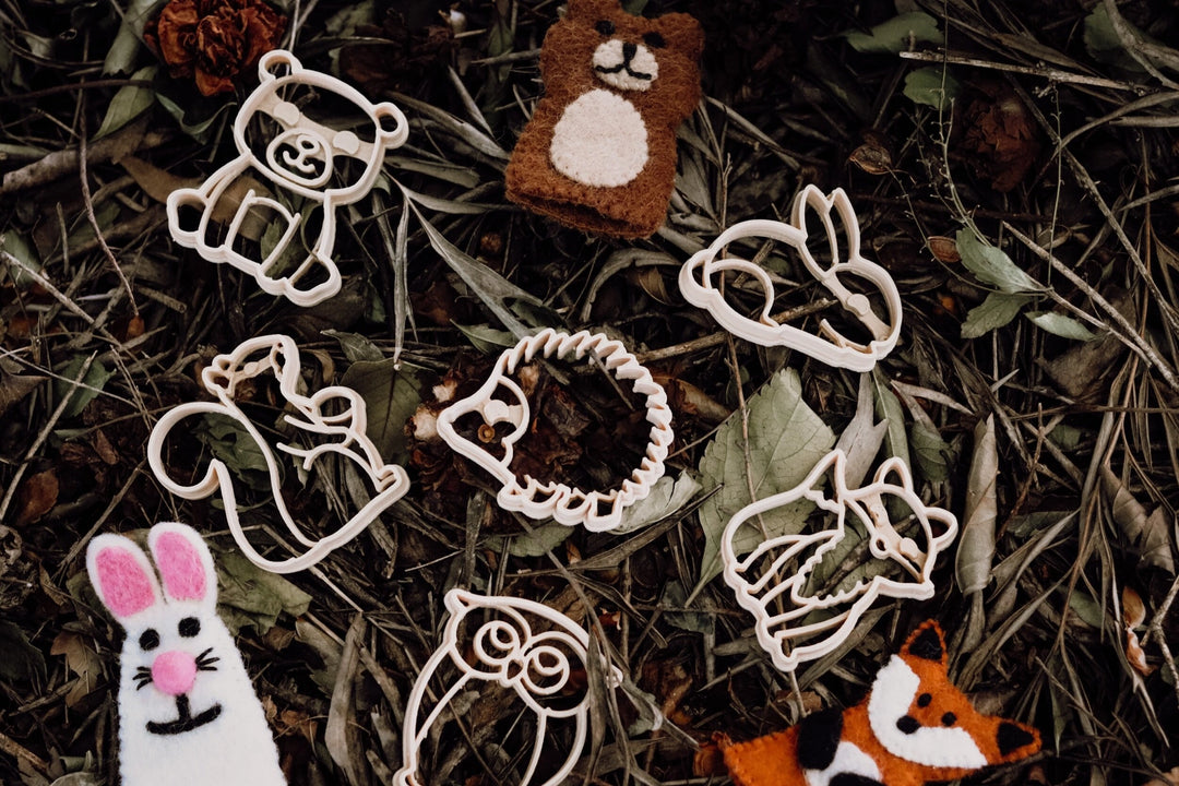Mini Woodland Animals Playdough/Sensory Play Eco Cutter™ Set
