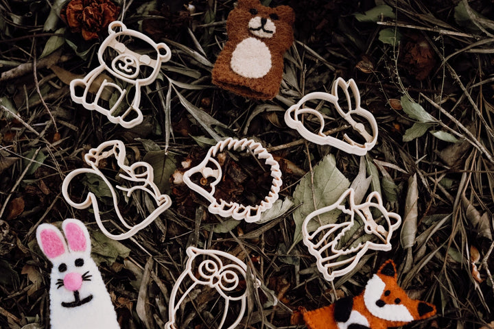 Mini Woodland Animals Playdough/Sensory Play Eco Cutter™ Set