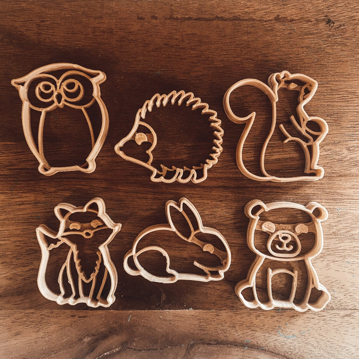 Mini Woodland Animals Playdough/Sensory Play Eco Cutter™ Set