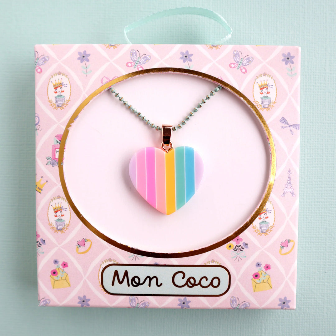 Mon Coco Candy Heart Necklace