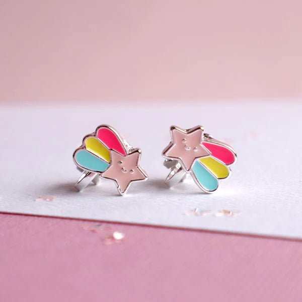 Mon Coco Shooting Star Clip On Earrings