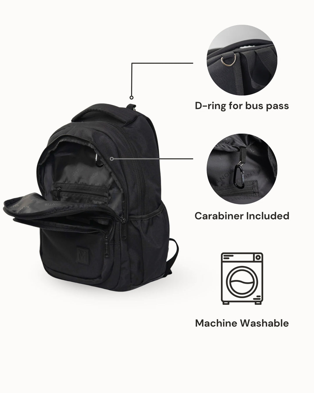 Montiico Backpack - Midnight