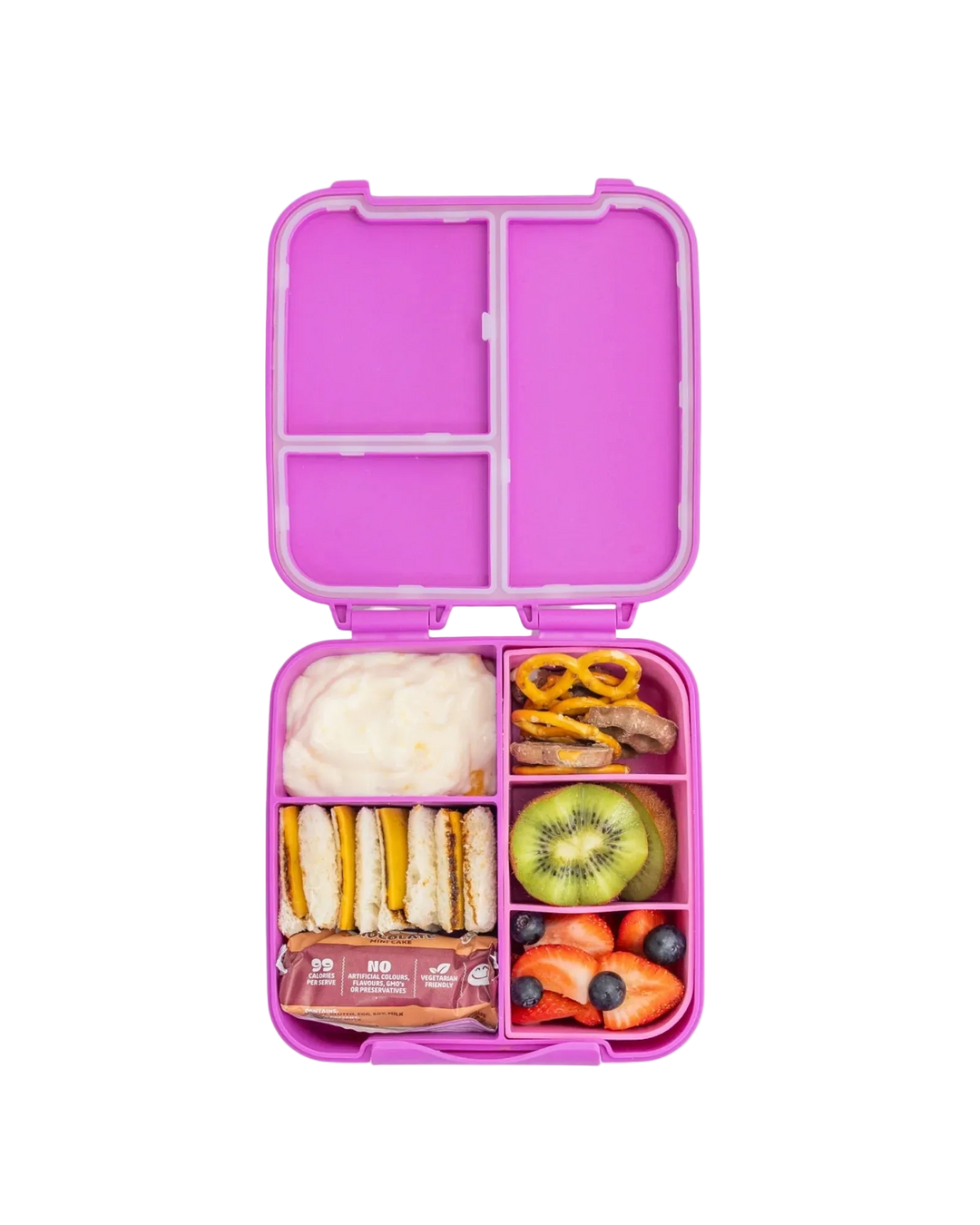 Montiico Bento Bite Lunch Box - Fuchsia