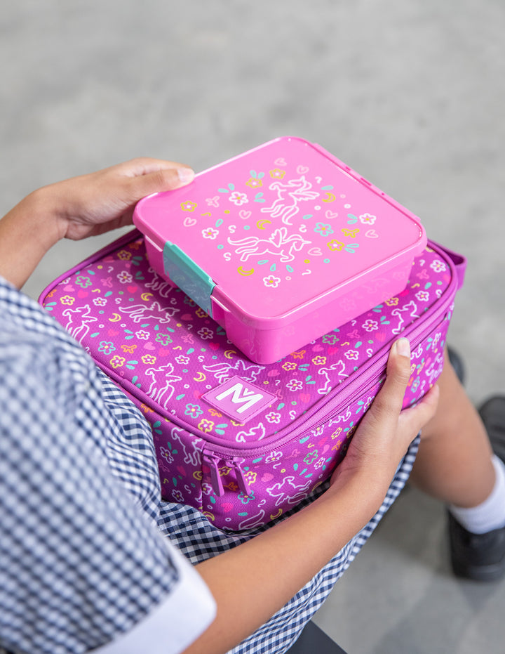 Montiico Bento Five Lunch Box - Unicorn Magic