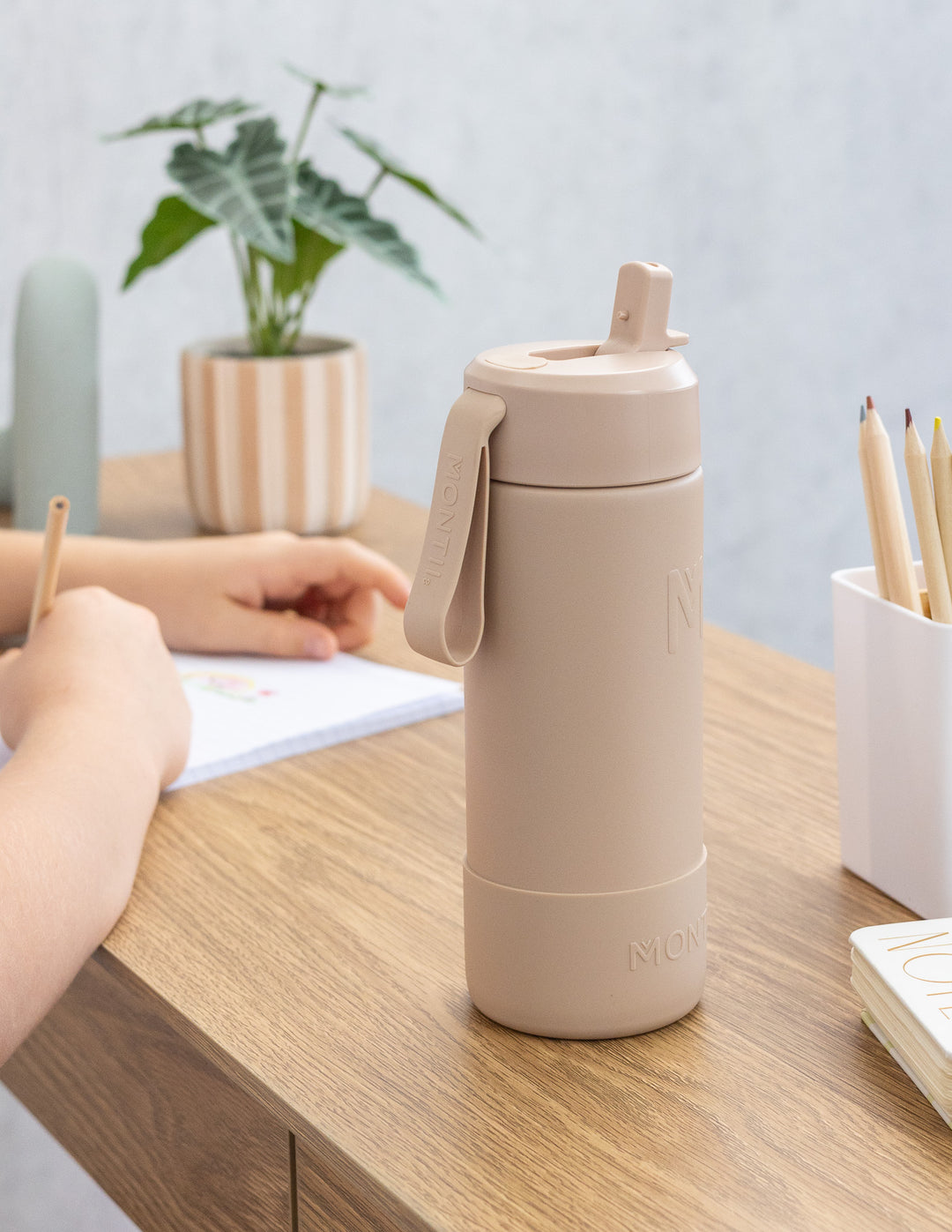 MontiiCo Fusion Complete Drink Bottle 475ml - Sand