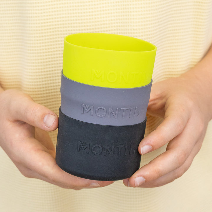 Montii Fusion Small Silicone Bumper 3 Pack - Midnight | Ash | Matcha