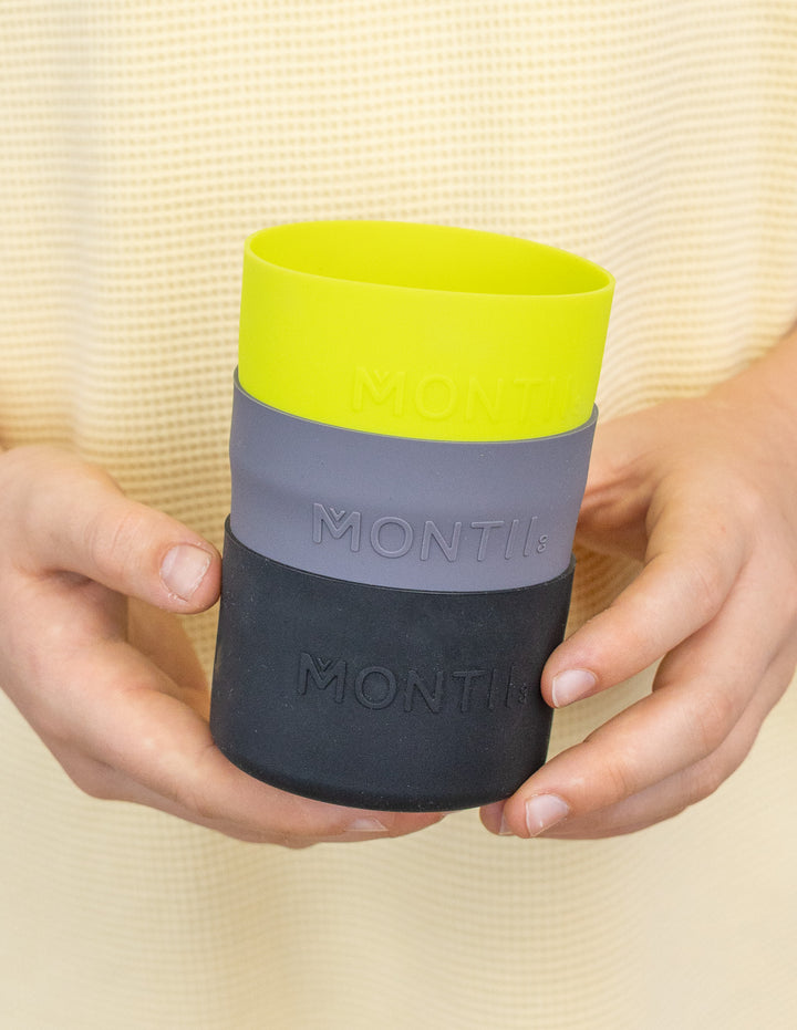 Montii Fusion Small Silicone Bumper 3 Pack - Midnight | Ash | Matcha