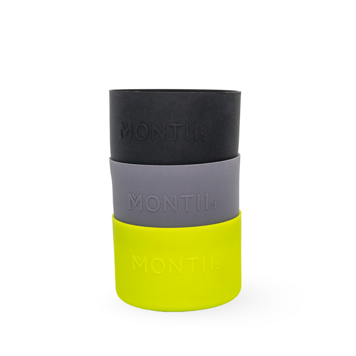 Montii Fusion Small Silicone Bumper 3 Pack - Midnight | Ash | Matcha