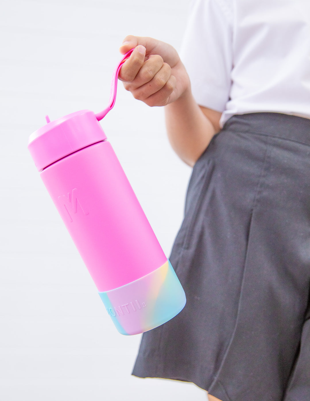 Montiico Fusion 475ml Sipper Drink Bottle - Floss