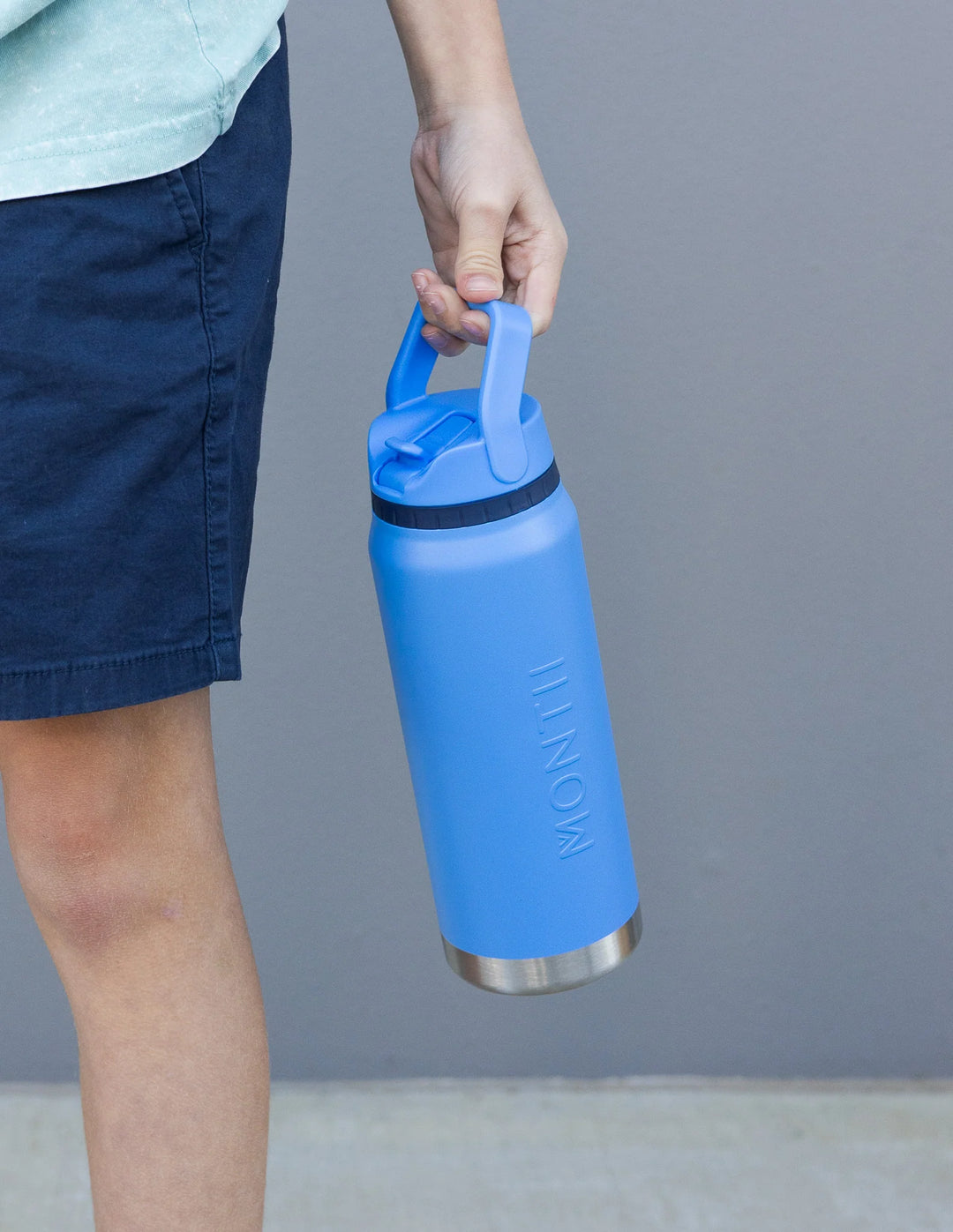 MontiiCo Insulated 750ml Sport Drink Bottle - Blueberry
