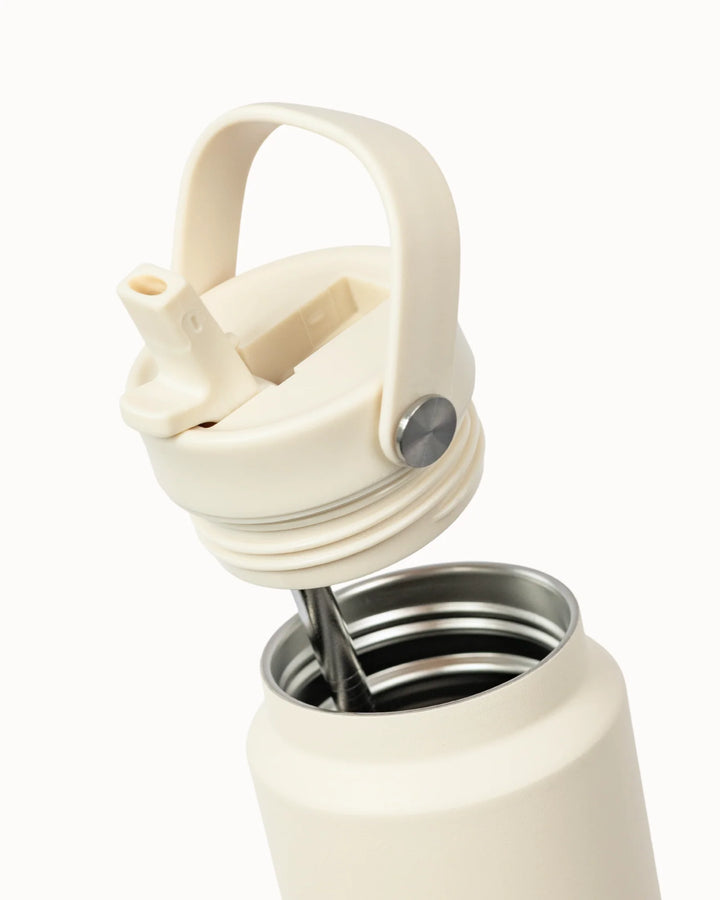 MontiiCo Insulated Quench Sipper Drink Bottle 700ml - Cream