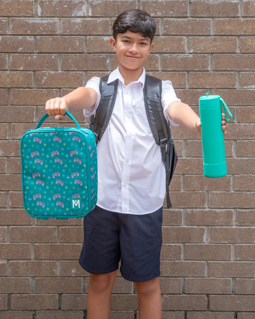 Montiico Large Insulated Lunch Bag - Arcade