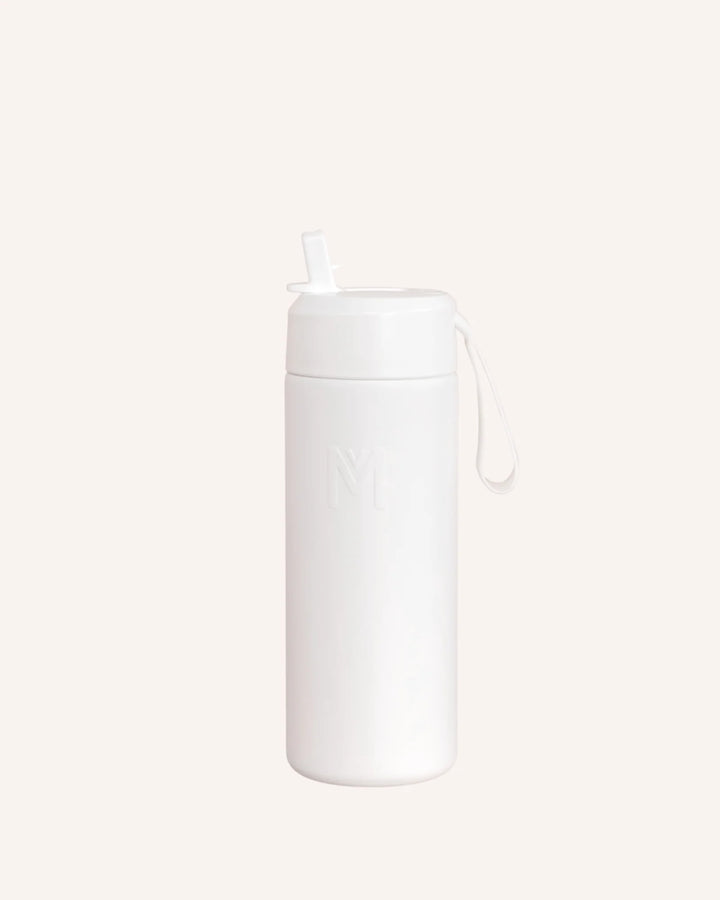 MontiiCo Fusion Sipper Lid Drink Bottle | Blizzard - 475ml