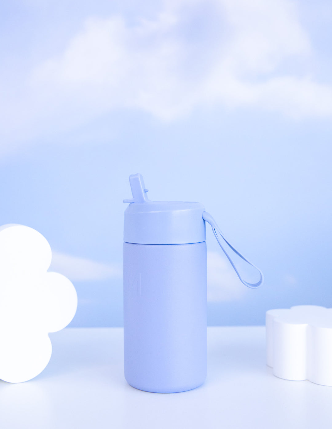 Montiico Fusion 350ml Sipper Drink Bottle - Cloud