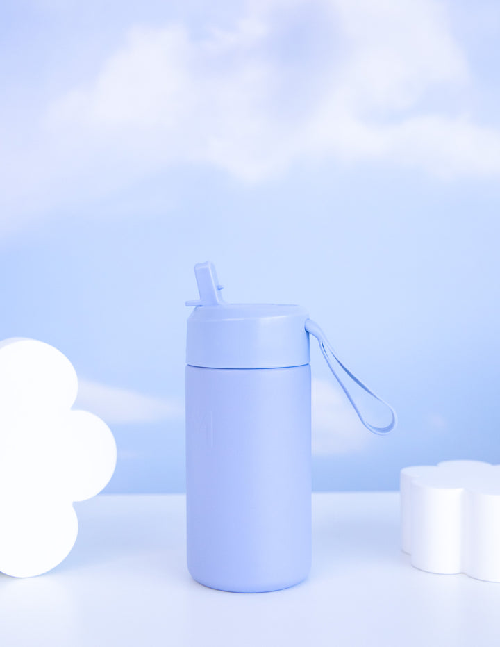 Montiico Fusion 350ml Sipper Drink Bottle - Cloud