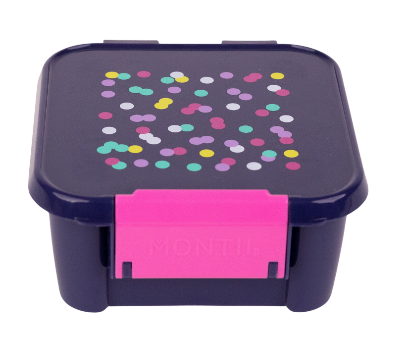 Montiico Bento Two Snack Box - Confetti