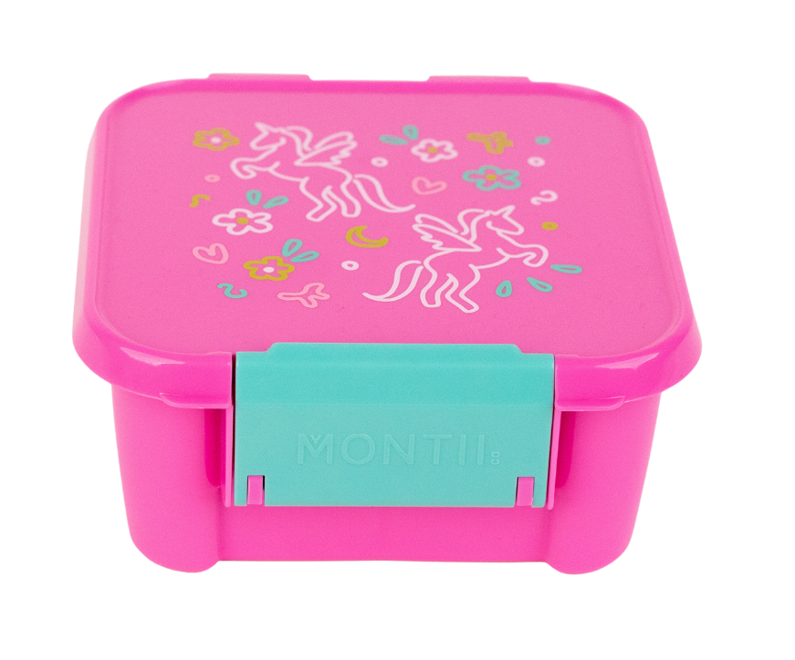 Montiico Bento Two Snack Box - Unicorn Magic